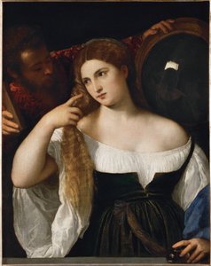 Mujer con espejo