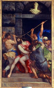 Cristo con la corona de espinas de Tiziano Vecelli