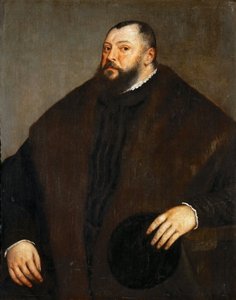 Retrato de Juan Federico I (1503-1554), Elector de Sajonia de Tiziano Vecelli