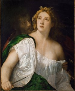 Lucrecia y Tarquino (pintura) de Titian (c.1488 1576)
