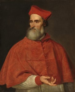 Retrato del cardenal Pietro Bembo de Tiziano Vecelli