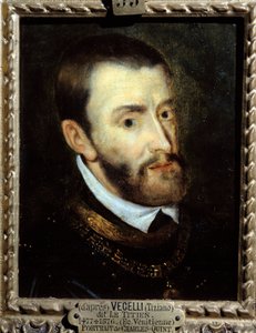 Retrato del Emperador Carlos V (1500-1558) de Titian (c.1488 1576)