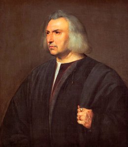 Retrato del doctor Gian Giacomo Bartolotti da Parma de Tiziano Vecelli