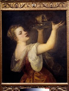 Salomé con la cabeza de San Juan Bautista de Tiziano Vecelli