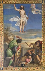La resurrección de Jesús de Titian (c.1488 1576)