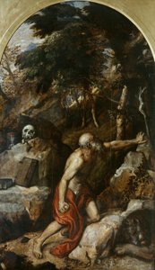 San Jerónimo penitente, c. 1550 de Titian