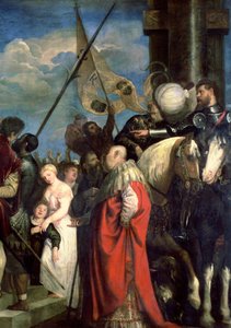 Ecce Homo, 1543 (detalle) de Tiziano Vecelli