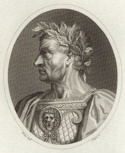 Galba César, emperador romano de Tiziano Vecelli