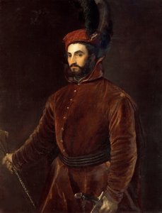 Retrato de Ippolito de Medici 1511-1535 de Tiziano Vecelli