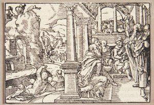Spurius Cassius es lanzado desde un acantilado