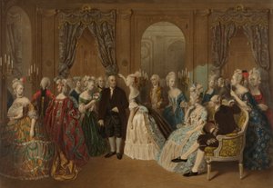 Franklin en la Corte de Francia--1778 de Todros Geller