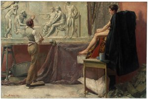 El Estudio del Escultor de Tom Roberts
