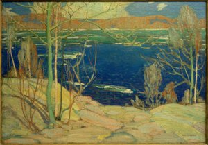 Hielo primaveral de Tom Thomson