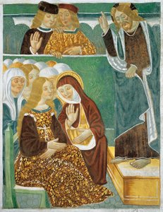 Jesús predicando a las mujeres