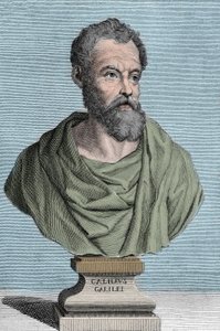 Retrato de Galileo Galilei llamado Galileo, astrónomo italiano (1564-1642) grabado por Tommaso Piroli (1752-1824) colección privada de Tommaso Piroli