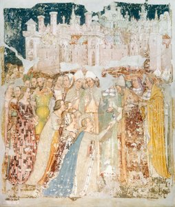 La llegada de Santa Úrsula a Roma de Tommaso da Modena