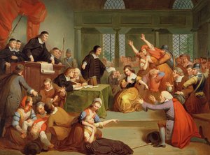 El juicio de George Jacobs, 5 de agosto de 1692 de Tompkins Harrison Matteson