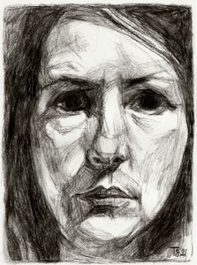 Retrato femenino intenso