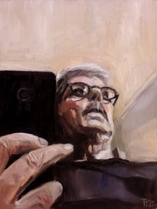 Autorretrato pintado