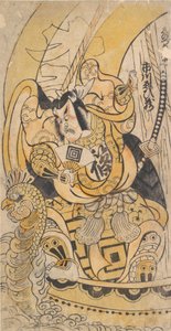 Segundo Ichikawa Danjuro después de 1735, 5º mes, 1736 de Torii Kiyomasu I