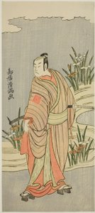 El actor Ichikawa Yaozo II de Torii Kiyomitsu I
