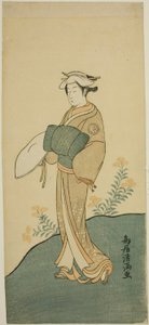El actor Segawa Kikunojo II de Torii Kiyomitsu I