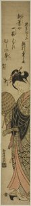 El actor Segawa Kikunojo II como la monja Seigen de Torii Kiyomitsu I