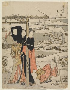 Undécimo mes (Jūichi gatsu) de Torii Kiyonaga