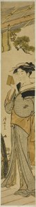 Geisha Aplicando Maquillaje de Torii Kiyonaga