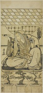 El actor Ichikawa Danjuro V como Sansho Dayu (?) de Torii Kiyonaga