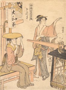 El quinto mes, ca. 1791 de Torii Kiyonaga