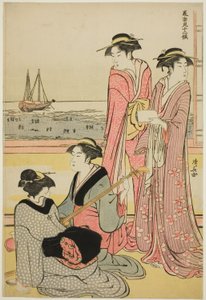 El cuarto mes, de la serie "Doce meses en el sur (Minami juni ko)" de Torii Kiyonaga