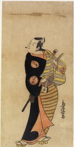 Actor Ichimura Takenoj? IV como el paje Kichisabur?, 1718 de Torii Kiyotada