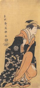 Actor Nakamura Kumetaro II como Minato, la esposa de Yura Hyogonosuke de Toshusai Sharaku