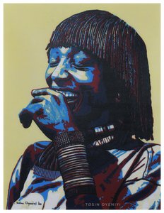 La alegre risa africana de Tosin Oyeniyi
