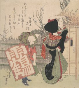 Grabado, 1830 de Totoya Hokkei