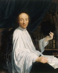 Retrato del poeta Jean-Baptiste de Santeuil 1630-1697, 1665-1670 de Toussain Dumée