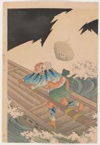 Take no hitofushi, Yaguchi de Toyohara Chikanobu
