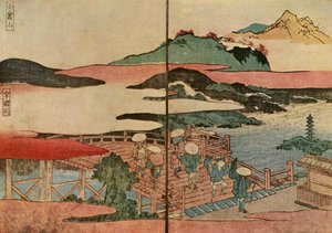 Monte Ogura y el río Uji, 1824, 1924