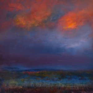 Resplandor, 2019 (óleo sobre lienzo) de Tracy Lambros