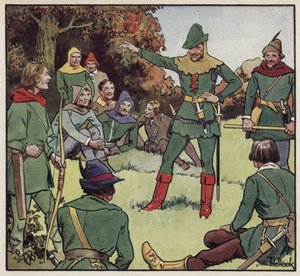 Robin Hood y sus alegres compañeros