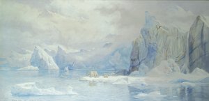Glaciar del Este, Spitzbergen, 1905