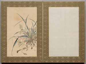 Pintar a partir de flores y hierbas de Tsubaki Chinzan