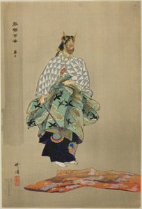 Aoi no Ue, de la serie "Cien No Dramas (Nogaku hyakuban)" de Tsukioka Kogyo