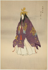 Ema, de la serie "Cien No Dramas (Nogaku hyakuban)" de Tsukioka Kogyo