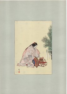 Matsukaze, ca. 1900 (xilografía)