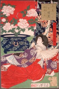 Erde für die Topfpflanze de Tsukioka Yoshitoshi