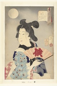Adaptar Niaiso. (título en el objeto) 32 aspectos de hábitos y costumbres (título de la serie) Fuzoku sanjuniso (título de la serie sobre el objeto) de Tsukioka Yoshitoshi