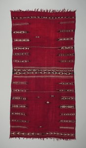 Manto ceremonial de mujer (baqnouq) de Tunisian School