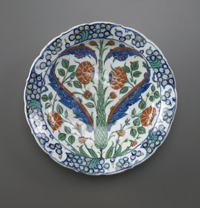Plato, Iznik, dinastía Otomana, 1570-75